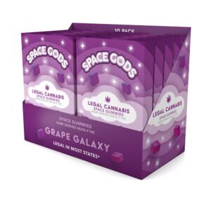 Space Gods Gummies Grape Galaxy 10pc – MN