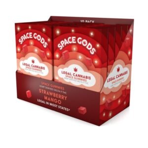 Space Gods Gummies Strawberry Mango 10pc/10pk – MN
